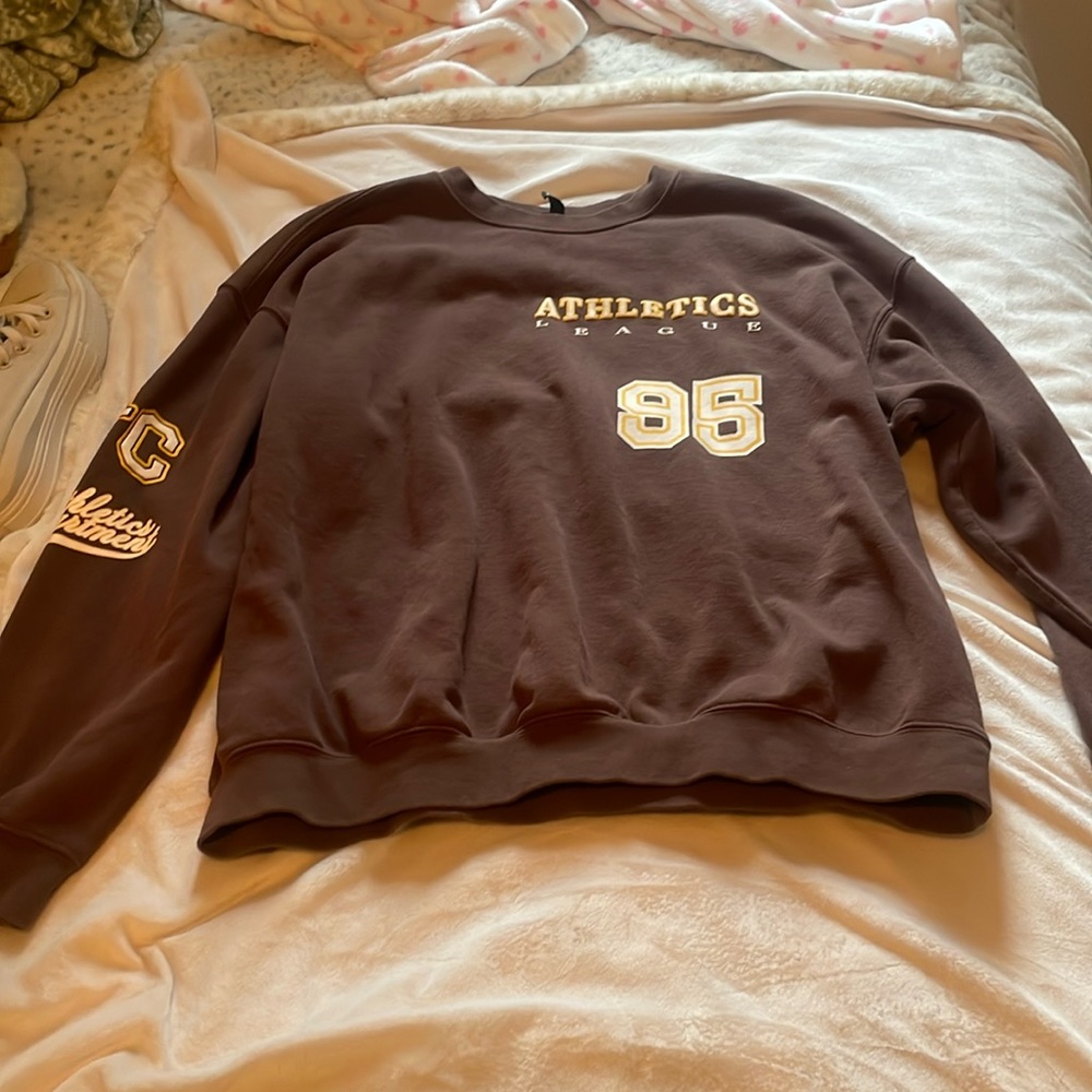 Brown sweatshirt